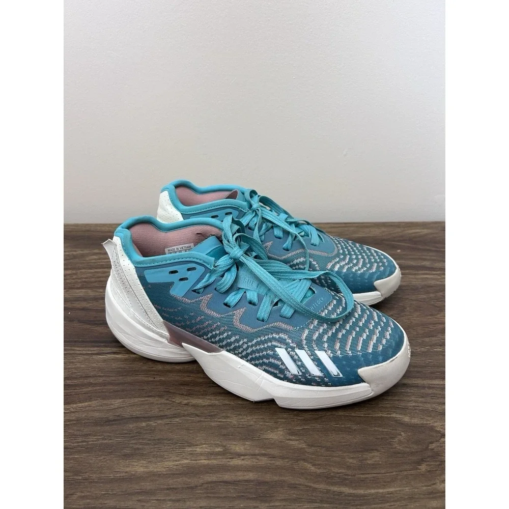 Adidas D.O.N Mitchell Issue‎ 4 J HQ3448 Big Kid's sz 5 Pantone Taupe Metallic